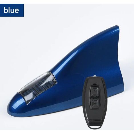 Antenne solaire magnétique pour voiture, feux LED pour camion, feux clignotants colorés, ailerons de requin, adaptés aux voitures et aux camions (1/3)