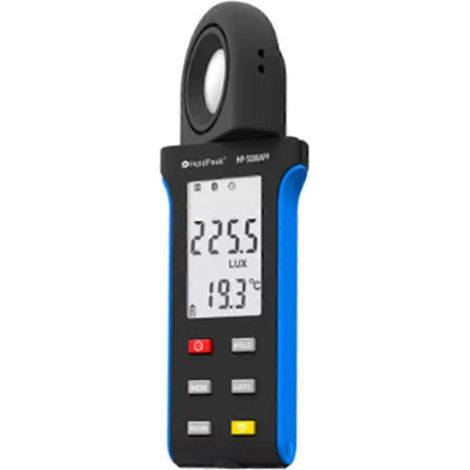 HoldPeak Luxmeter mit mobiler App: vielseitig, präzise und funktionsreich für professionelle Lichtmessung und -analyse (1/5)