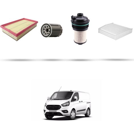 Kit tagliando 4 filtri compatibile con Ford Transit Custom 2.0 Ecoblue 77kw dal 2016 (1/5)