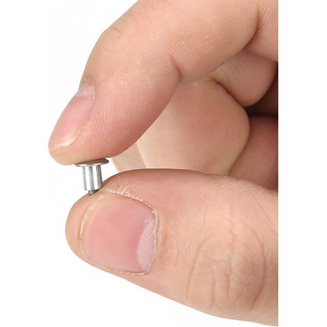 Antirutsch-Spikes für Autoreifen aus Wolframkarbid, Standard-Flachkopf 6,5 mm (JX6.5-6.5-1), geeignet für Motorräder, ATVs, UTVs, Geländefahrzeuge usw. Erhältlich in 100er-Packungen. JX6.5-6.5-1 (1/4)