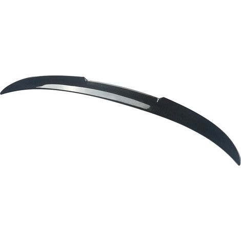 Spoiler trasero para maletero, estilo M4, reemplazo directo, aspecto de fibra de carbono. (1/2)