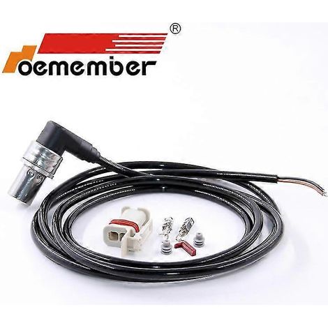 Capteur ABS 1457304, capteur de vitesse de roue compatible Scania, haute qualité, vente directe d'usine, stock complet (1/5)
