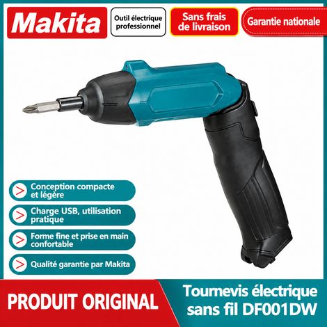 Tournevis électrique sans fil 3,6 V pliable DF001DW avec batterie intégrée, 30 × 20 × 10 cm, 360 g – Livraison gratuite (1/5)