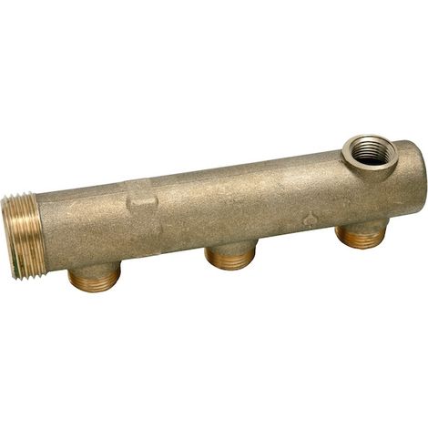 Collecteur laiton sanitaire et chauffage mâle mâle avec piquage - 1/2" - 7 - WATTS INDUSTRIES
