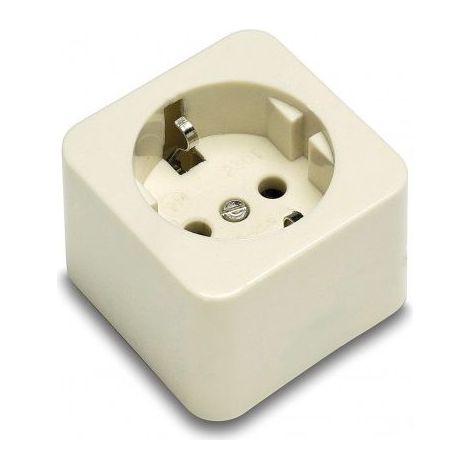 BASE TT LATERAL SUPERFICIE 16A-250V - FAMATEL (1/4)