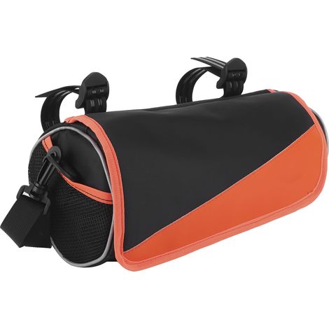 Sacoche de Selle Vélo 3.5L Cylindrique Sacoche de Guidon Portable pour Moto, VTT, Quad, Cyclisme (1/5)