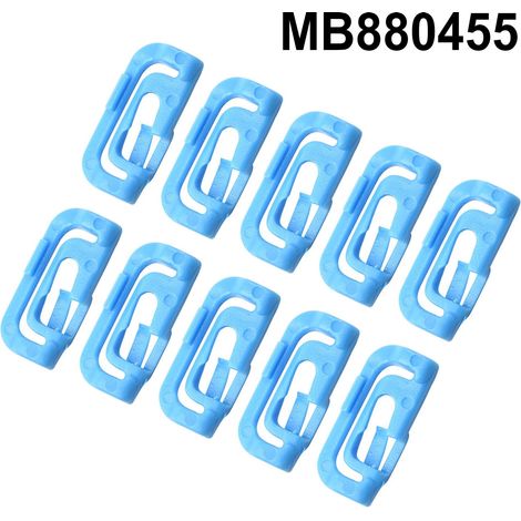 Rétenteur De Moulure De Pare-Brise - Fixation Pour Vitre Avant - Compatible Mitsubishi Lancer Et Montero - Référence MB880455 - Lot De 10 Pièces (1/5)