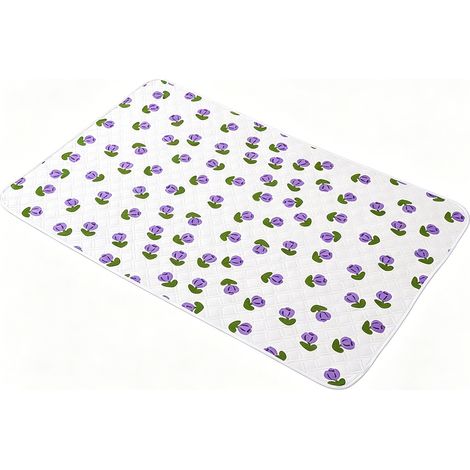 Extra Large 86 x 132cm Washable Underpads (1 Pack), Waterproof Reusable Heavy Absorbency Incontinence Bed Pads for Adults, Kids, Elderly and Pets, Washable Bedwetting Pads for Sofa and Couch (1/5)