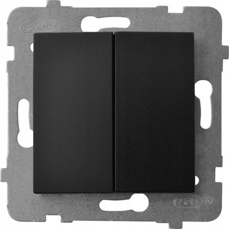 Interrupteur Ospel lp-2g/m/33 double commande encastrable IP20 (1/3)