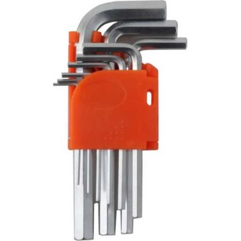Clés Allen 1,5/10 pcs. 9 CV Courte Haute 05323