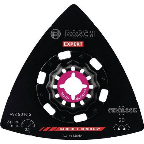 Bosch EXPERT Sanding Plate AVZ 90 RT2 Multitool Blade 90 mm 2608900045