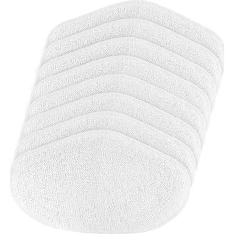 8 Pack Vadrouilles de rechange lavables pour brosse PAEU0332 Polti Vaporetto Vaporforce pour SV440, SV450, Smart 100 T (1/5)
