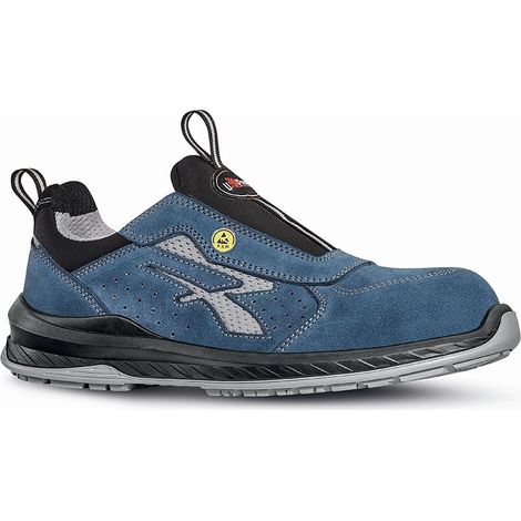 Zapatos de seguridad bajos MISTRAL ESD S1P SRC - Azul 47 (1/2)