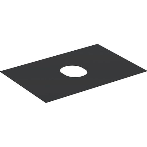 Plaque de couverture GE VariForm pour US pour AS-WT avec un tiroir L=75cm, lave