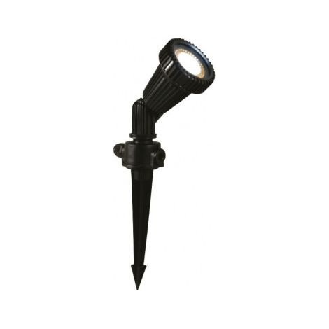 Projecteur Piquet (sans ampoule) 230V GU10 Noir IP54 Miidex Lighting® (1/5)