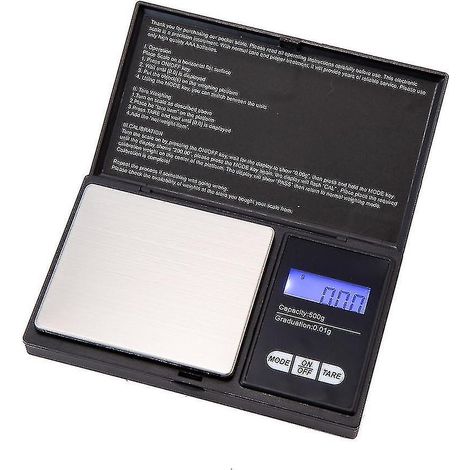 Balance de poche numérique 100 g - 0,01 g, mini-balance, balance électronique, balance de table, cuisine (1/5)