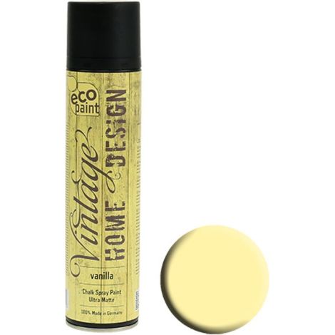 Colorante / Vernice spray opaca "Vintage home design da 400 ml / Vanilla