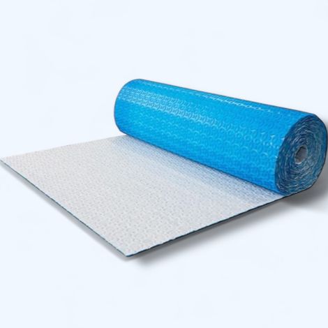 Natte de Désolidarisation 2.0 Étanchéité & Confort 10 m² Pose de Carrelage & Plancher Chauffant 10m2