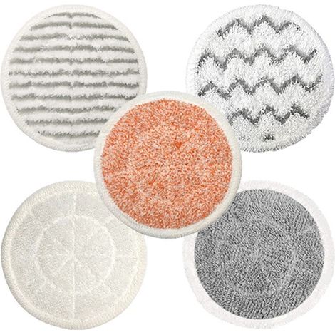 Lot de 5 recharges de balai à vapeur compatibles avec Shark S7000/AMZS7001/S7001/TGT-S7000, accessoires en microfibre