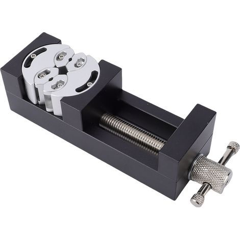 Mini pince à étau fractale intelligente pour perceuse, banc de presse, robuste, auto-ajustable, artisanat en alliage d'aluminium, fabrication de bijoux, réparations de modélisation (1/5)