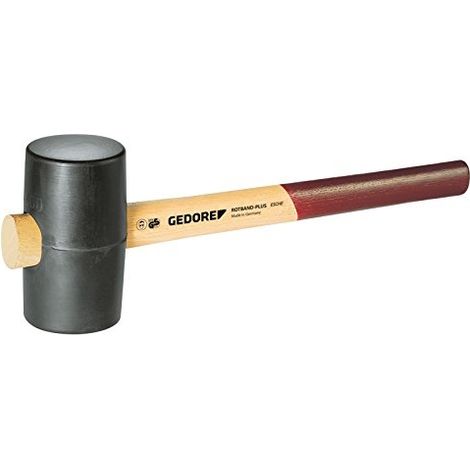 GEDORE 8827120 - Maillet en caoutchouc avec manche en cendre, d 90 mm , 227 E-4 (1/2)