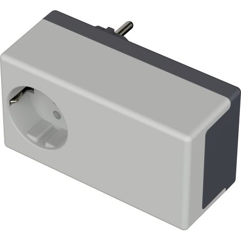 Bopla ELETEC SE 432 DE/CEE Stecker-Gehäuse 120 x 65 x 50  ABS, Polycarbonat Lichtgrau, Graphitgrau 1