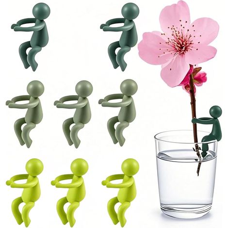 Set de 9 Supports de Propagation de Plantes – Supports pour Tiges, Pousses et Tailles de Plantes d'Intérieur, Parfaits pour Stations de Propagation et Jardins d'Intérieur, Cadeaux Originaux pour Amate (1/5)
