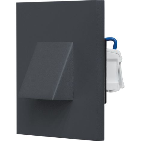 EVN Lichttechnik LED-Wandeinbauleuchte 3000K IP44 anth LQ41802AE