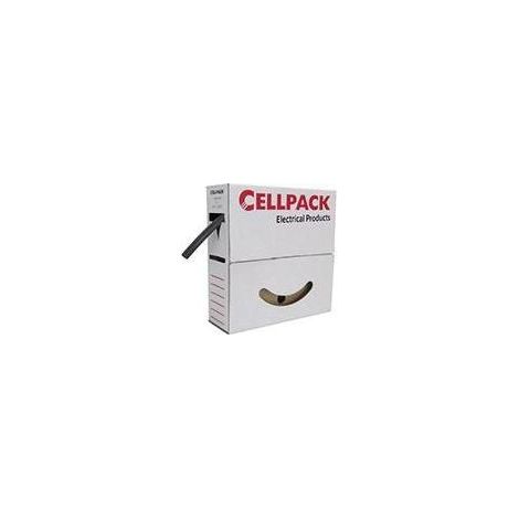 CellPack 127066 Schrumpfschlauch ohne Kleber Grün, Gelb 9.50 mm 4.80 mm Schrumpfrate:2:1 10 m (1/5)
