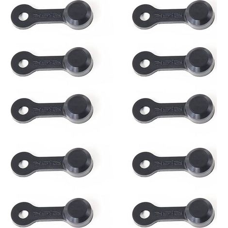 10 pièces Silicone purgeur de Frein Bouchon à vis graisseur Cache-poussière Mamelon pour vélo Montagne Route - (1/5)