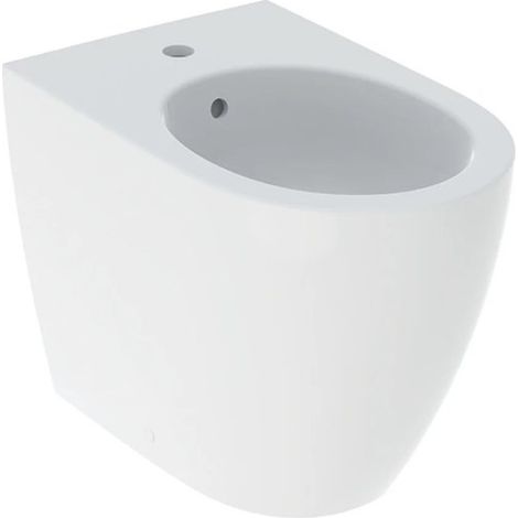 Bidet au sol filoparete 35x56 cm blanc brillant - Geberit Icon (1/4)