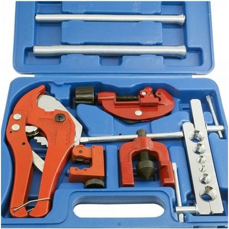 KIT 9 PEZZI TAGLIATUBI BORDATURA PER TUBI PIEGATUBI TAGLIATUBO CORTELLATRICE (1/2)