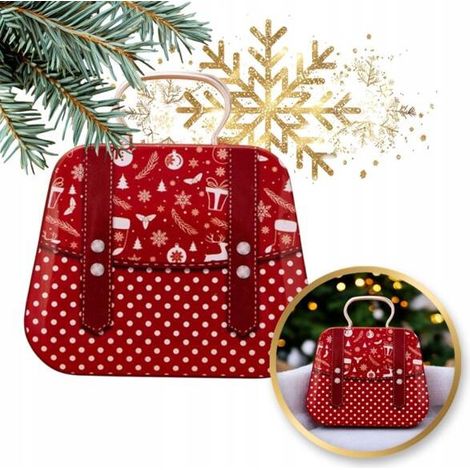 Mini recipiente para dulces Ecarla con soporte, 7x5,5 cm, Navidad KSN164 (1/4)