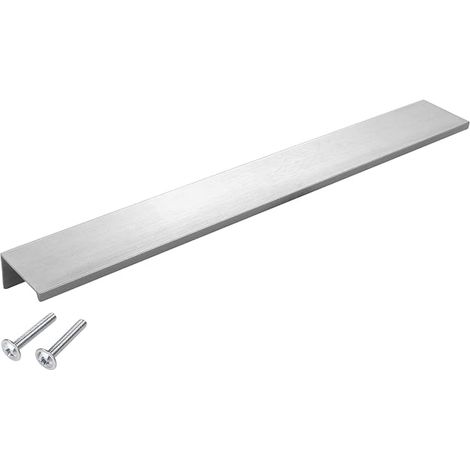 Aluminium Profile Handles Stainless Steel Look Profile Handle Drawer Handle (1/5)