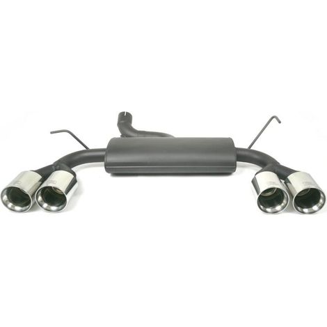 Silencieux Echappement Jeep Wrangler JK 2007-2018 2.8D/3.6 V6 100mm Duplex-38809847