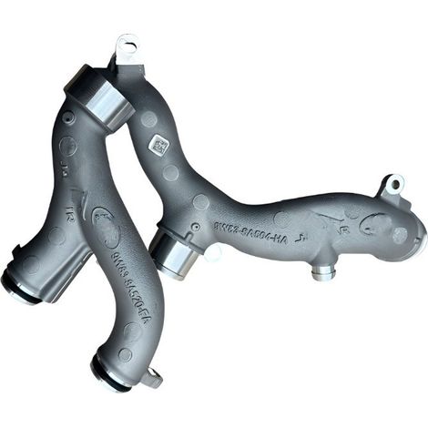 Aluminium-Rohrverbindungsstücke für Warmwasserleitungen im Haushalt LR186859 LR186917 AJ814311 AJ814312 (1/4)