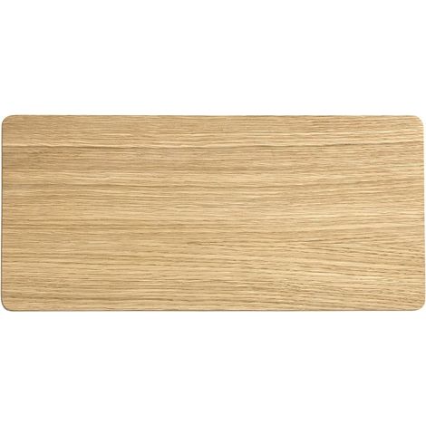 Applique en bois carrée 35 cm plat Moderne lumière indirecte Lampe murale