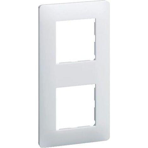 Placa Essensya Hager We401 Blanca