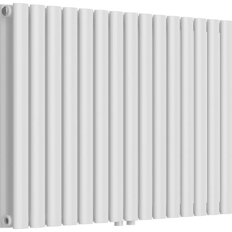 Radiador de doble panel 1180 vatios acero 60 x 90 cm blanco 030010479