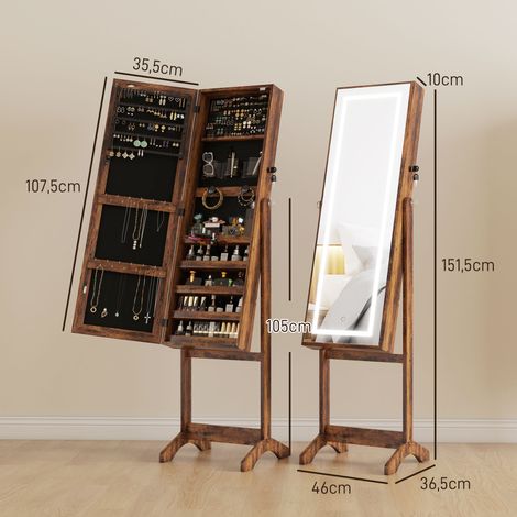 Porte-bûches intérieur 53 x 33 x 43 cm avec sac de transport, rangement bois de chauffage en métal, noir (1/3)