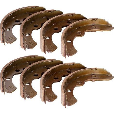 8X Accessoires de Voiturette de Sabots de Frein Adaptés Aux Voiturettes de Club Car et Precedent 1995- 101823201 (1/2)