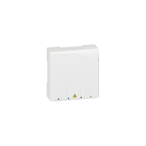 Legrand – Coffret de communication DTI optique 4 fibres – Raccord SC/APC – Dimensions 80x80x31mm – Installation facile dans coffret DRIVIA (1/4)