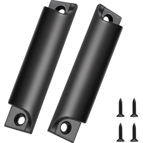 2 maniglie per porte da balcone esterne，maniglie per porte da patio，maniglie a dito con viti，maniglie per bordi di cassetti，giunzione nascosta (1/5)