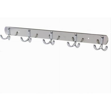 Trade Shop - Toallero Con 5 Ganchos Doble Baño Conejo 52177 - (1/2)