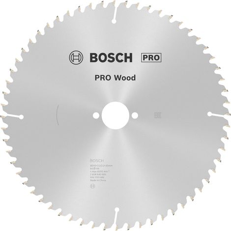 1x Lame Scie Circulaire PRO Woodavec encoches (1/5)