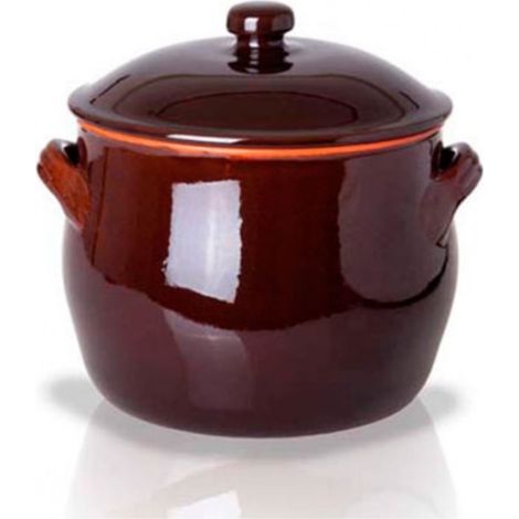 Pentola a 2 Manici con Coperchio Diam. 20 cm