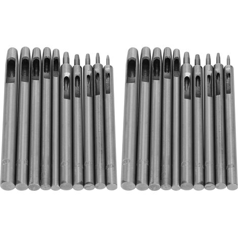 Perceuse à Cuir Manuelle pour Bracelets de Montre et Ceintures - Kit de 20 Pièces DIY (1/5)