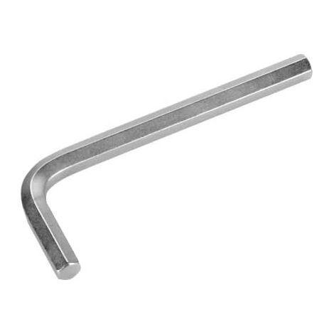 8-mm-Inbusschlüssel – 1 Stück – Vernickelter Stahl – Torsionssteif – Allgemeine Mechanik – Größe 8 mm (1/5)