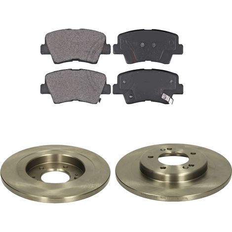 KIT FRENI POSTERIORI compatibile con HYUNDAI i40, CW (VF) - DISCHI + PASTIGLIE OEM: FDB4833 / 18176 , 18178 /SOSTITUZIONE DIRETTA/BASSA POLVERE/SILENZIOSO (1/5)