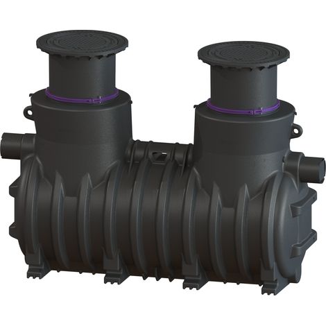 -Koaleszenzabscheider EasyOil ground, NS 10, Sys. A, 2600 l, Bel.Kl. D
